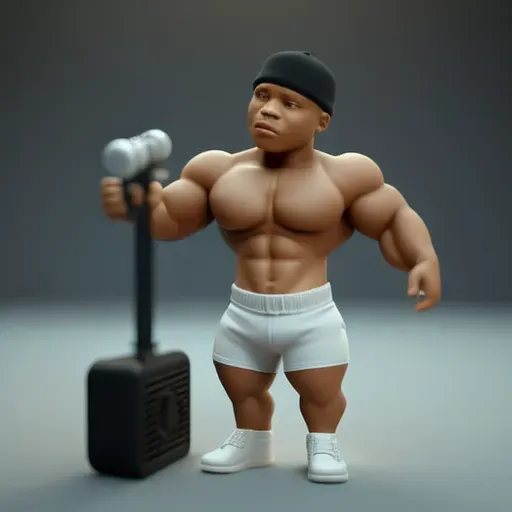3D Realistic Child Rappers