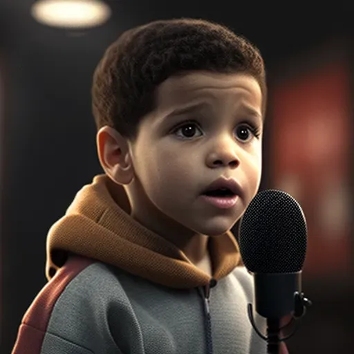3D Realistic Child Rappers