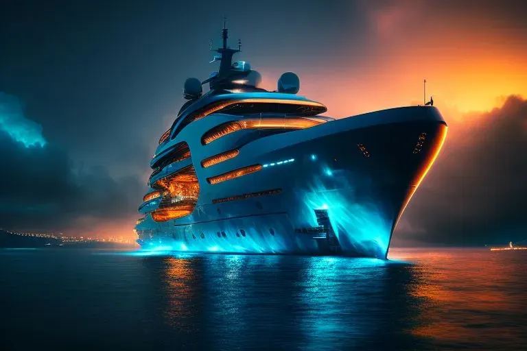 Futuristic Mega Yachts