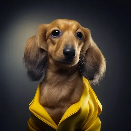 Realistic Photoshoots Of Dogs In Suits