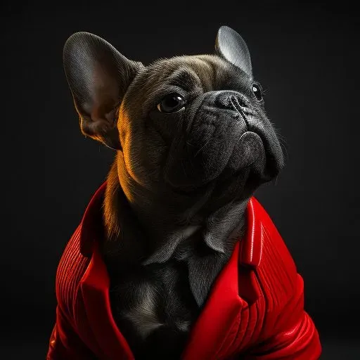 Realistic Photoshoots Of Dogs In Suits