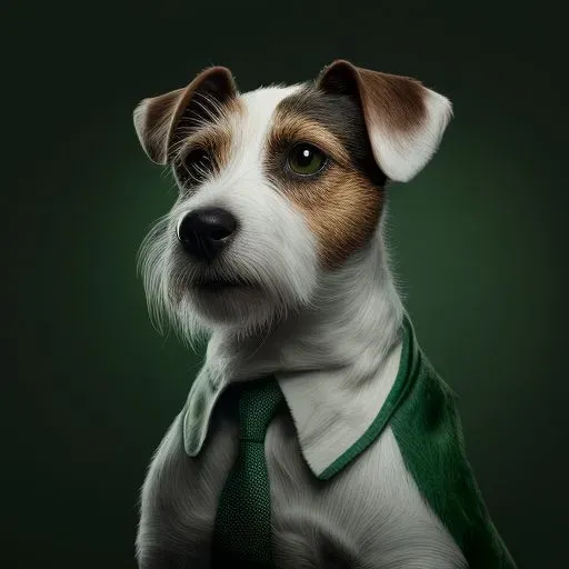 Realistic Photoshoots Of Dogs In Suits