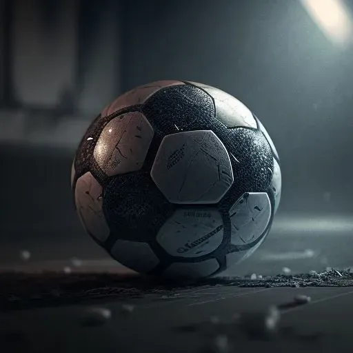 Realistic Sport Ball Photography