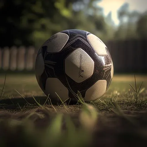Realistic Sport Ball Photography
