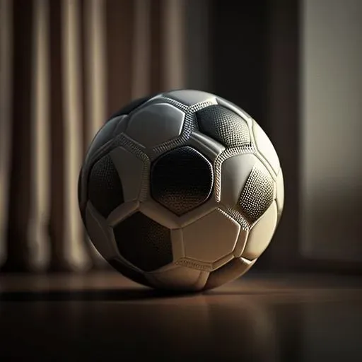 Realistic Sport Ball Photography