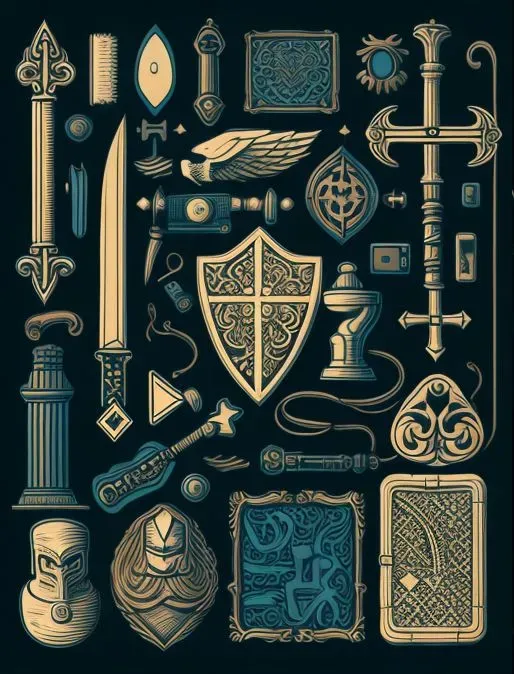 Medieval Middle Ages Style Patterns