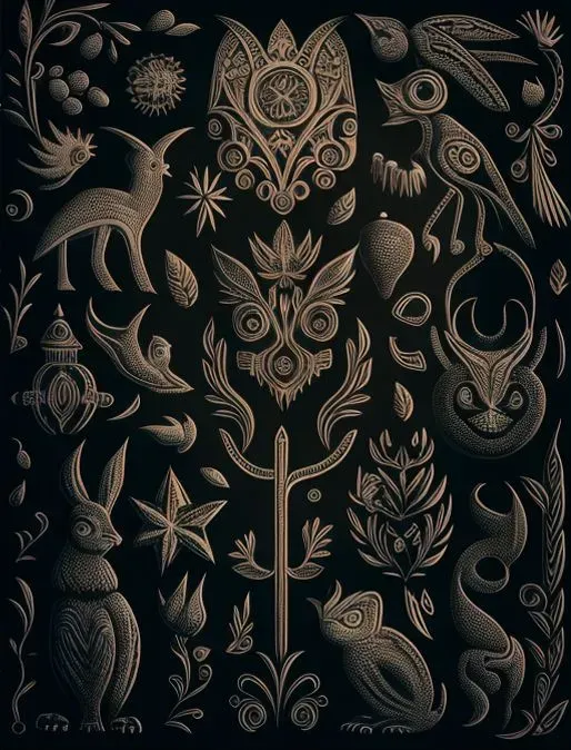 Medieval Middle Ages Style Patterns