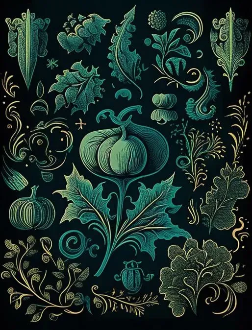 Medieval Middle Ages Style Patterns