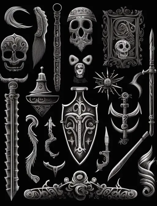 Medieval Middle Ages Style Patterns