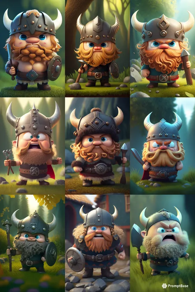 Tiny Fearless Vikings