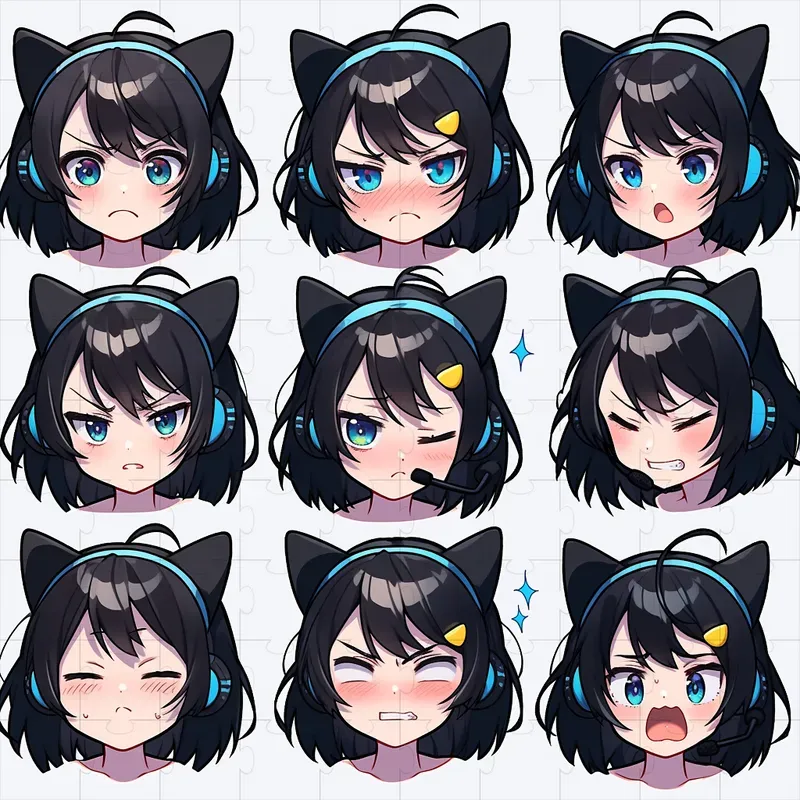 Custom Emotes - Anime Characters