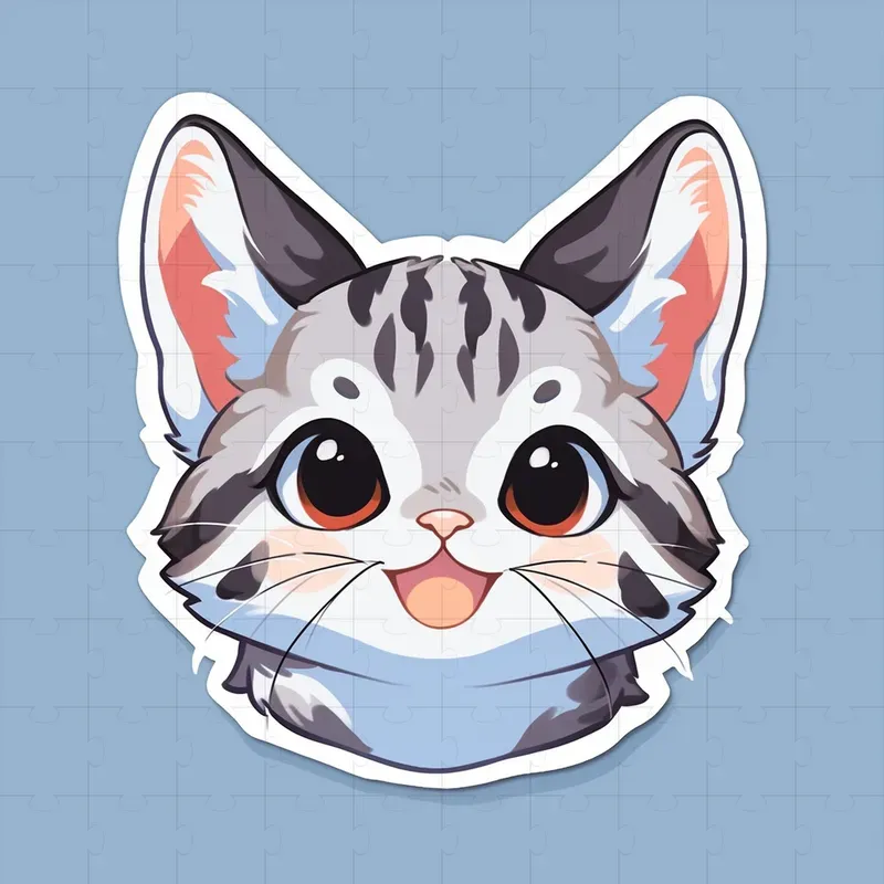 Custom Sticker Chibi Animals