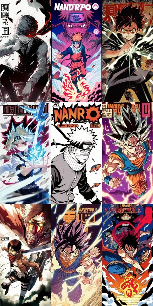 Manga Cover Artworks