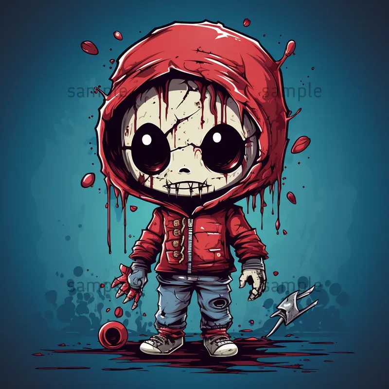 Horror 2D Vector Illustrations