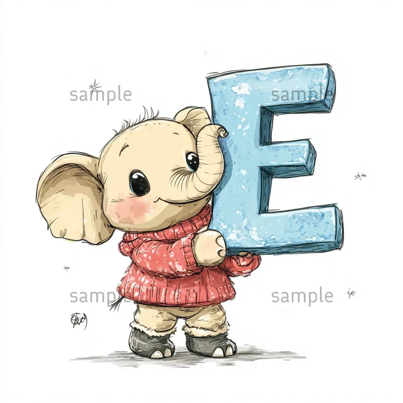 Educational Kids Of Animals Letterings