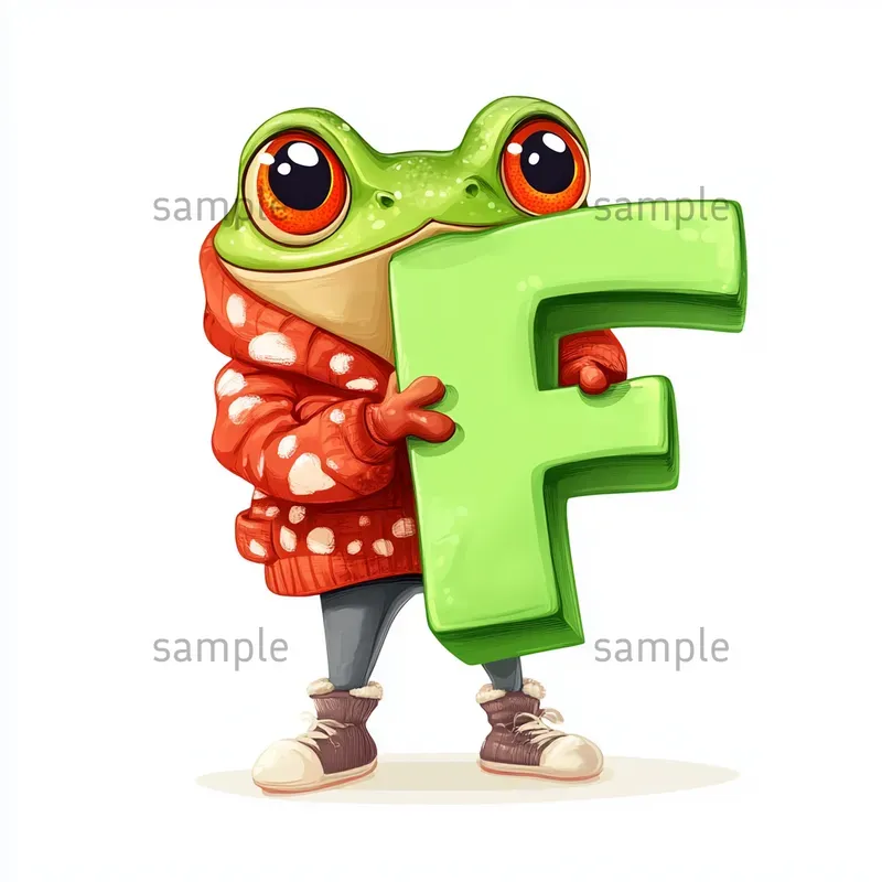 Educational Kids Of Animals Letterings