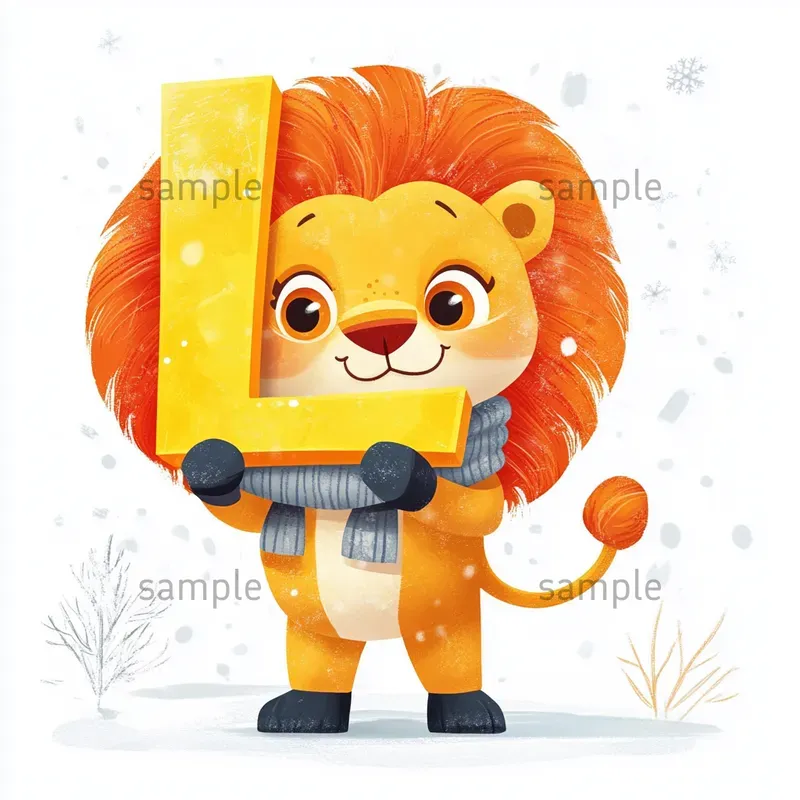Educational Kids Of Animals Letterings
