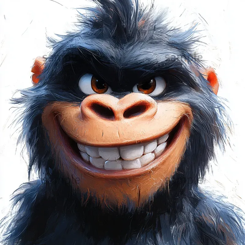 Whimsical Animal Caricature Art
