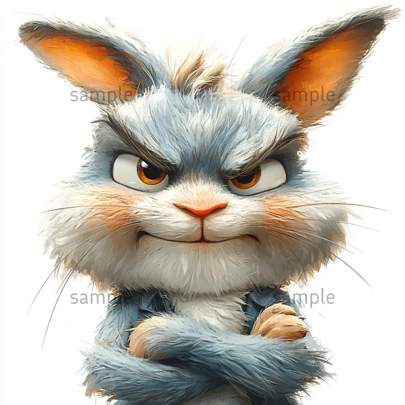 Whimsical Animal Caricature Art