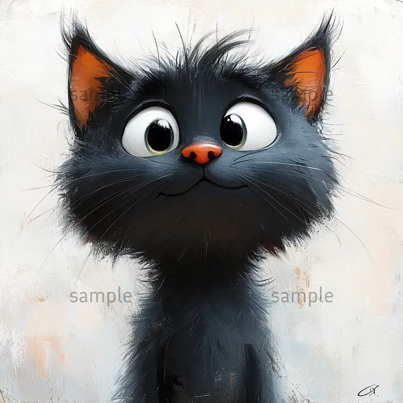 Whimsical Animal Caricature Art