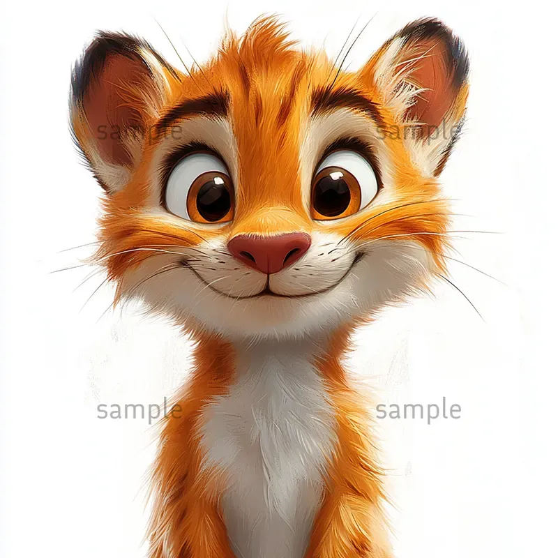 Whimsical Animal Caricature Art