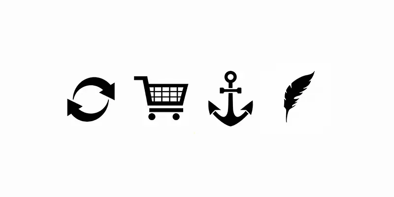 Simple UI Icons generated by undefined