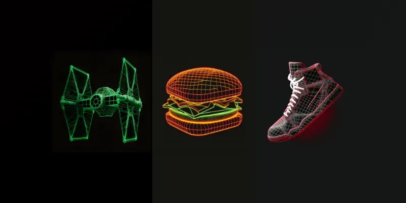 3D Matrix Objects generated by undefined
