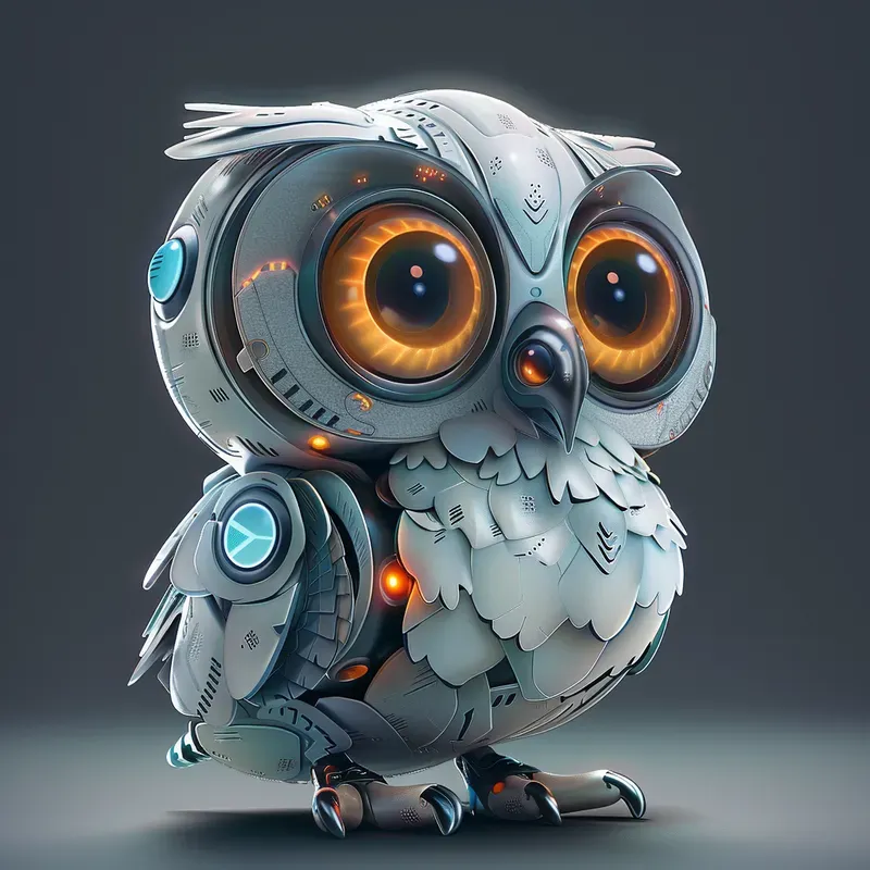 Cute Robotic Animals Stylized And Friends