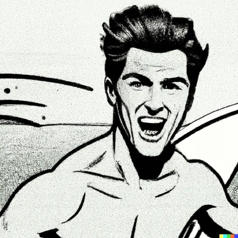 Pop Art Comic Characters