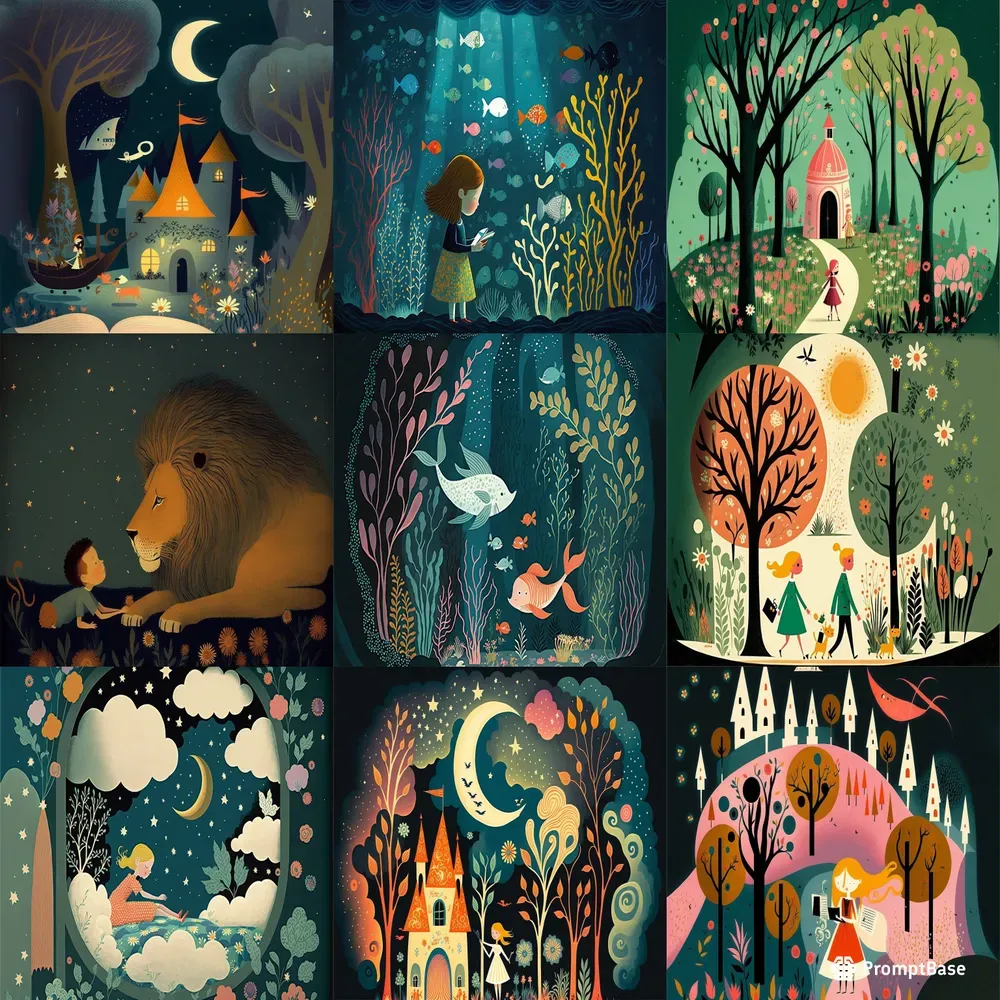 Childrens Storybook Illustrations