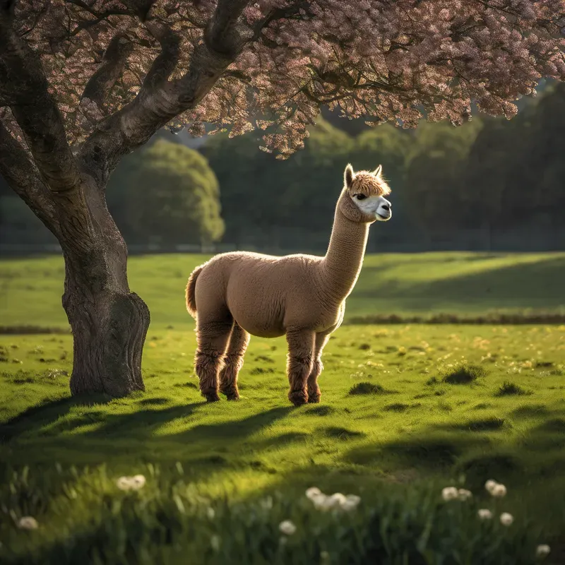 Realistic Animals In The Fields