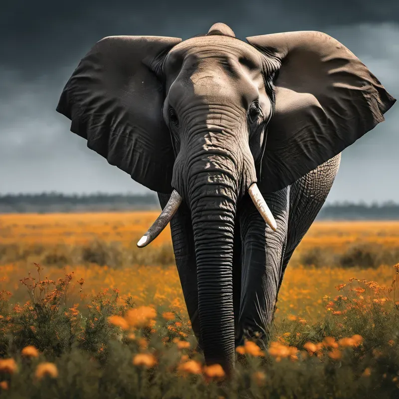 Realistic Animals In The Fields