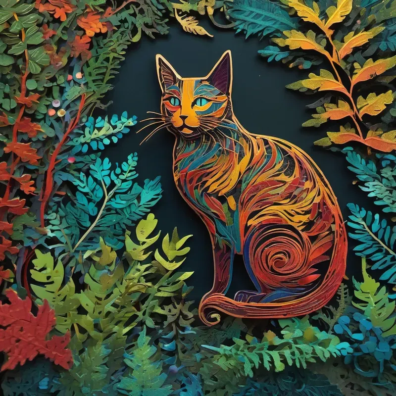 Paper Collages Of Animals