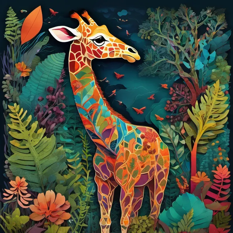 Paper Collages Of Animals