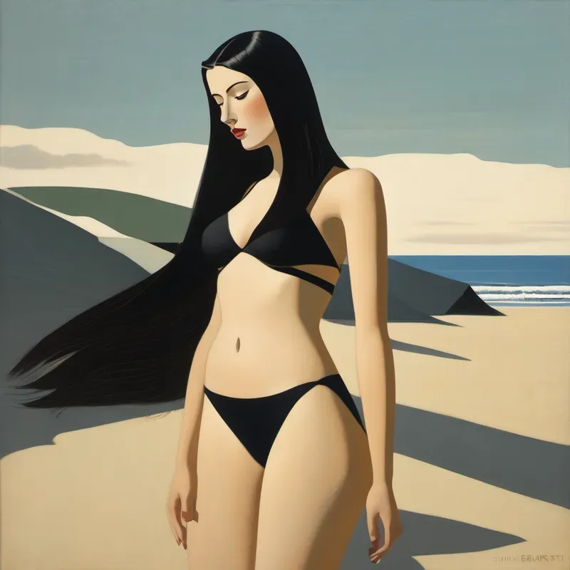 Innovative Artistic Bikini Girls