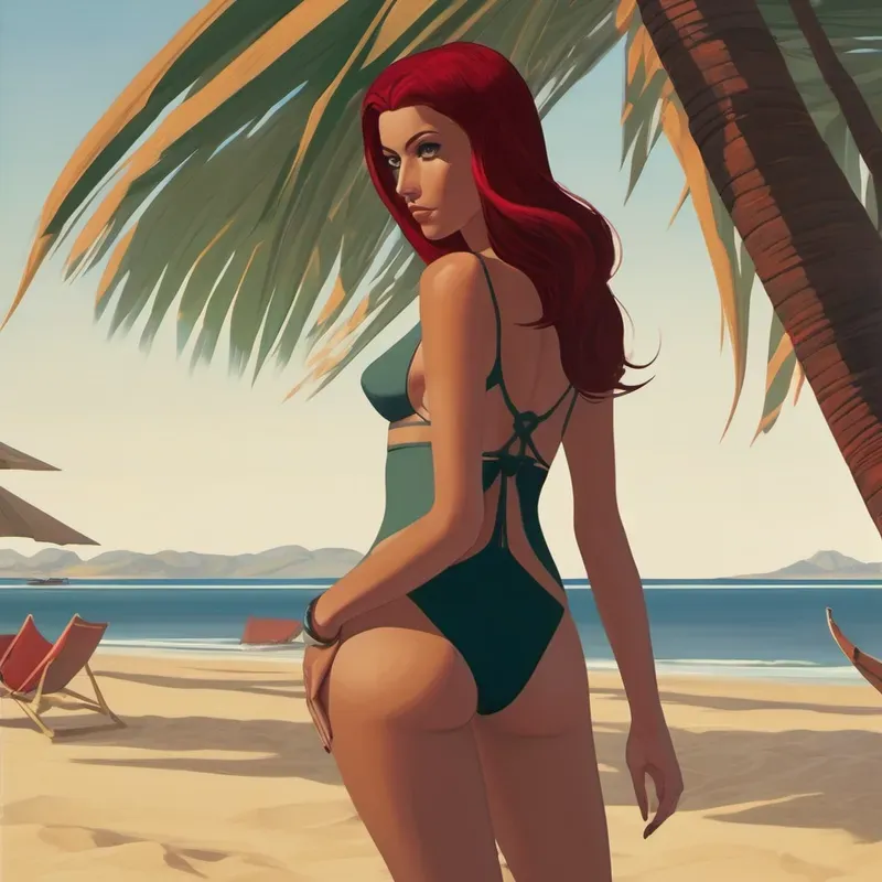 Innovative Artistic Bikini Girls
