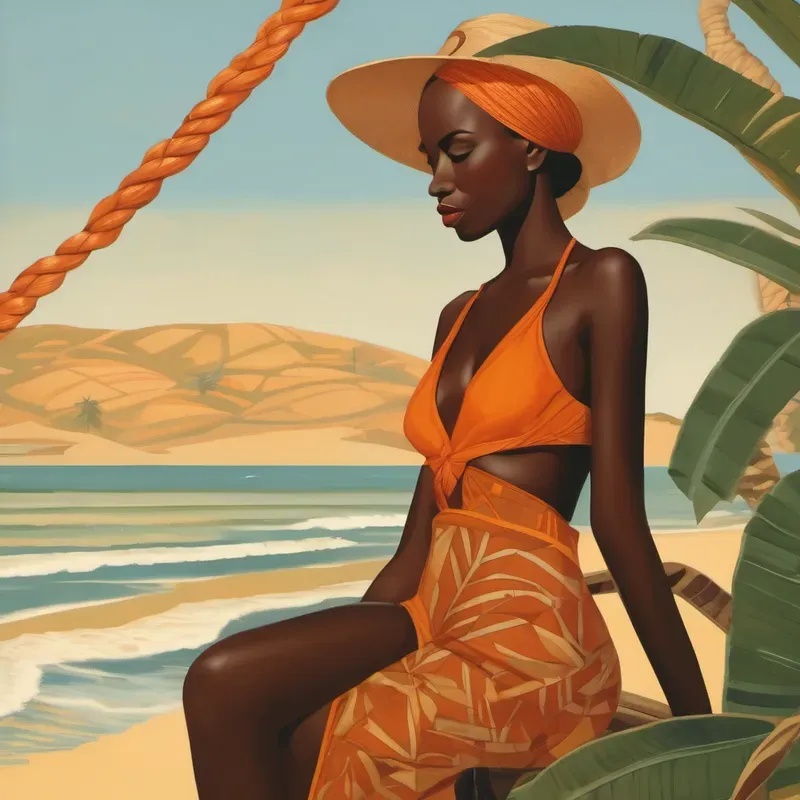 Innovative Artistic Bikini Girls