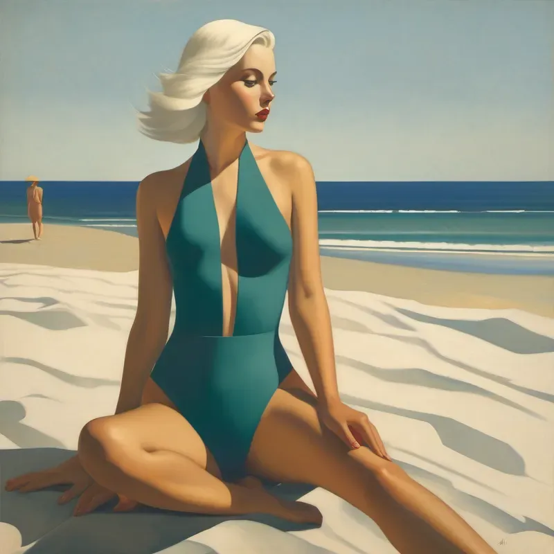 Innovative Artistic Bikini Girls