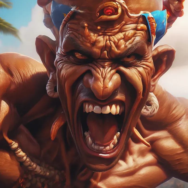 Angry Screaming Characters