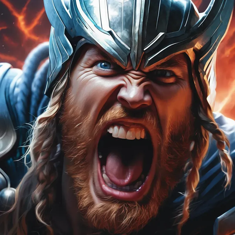 Angry Screaming Characters