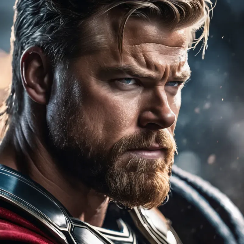 Angry Superheroes Portraits