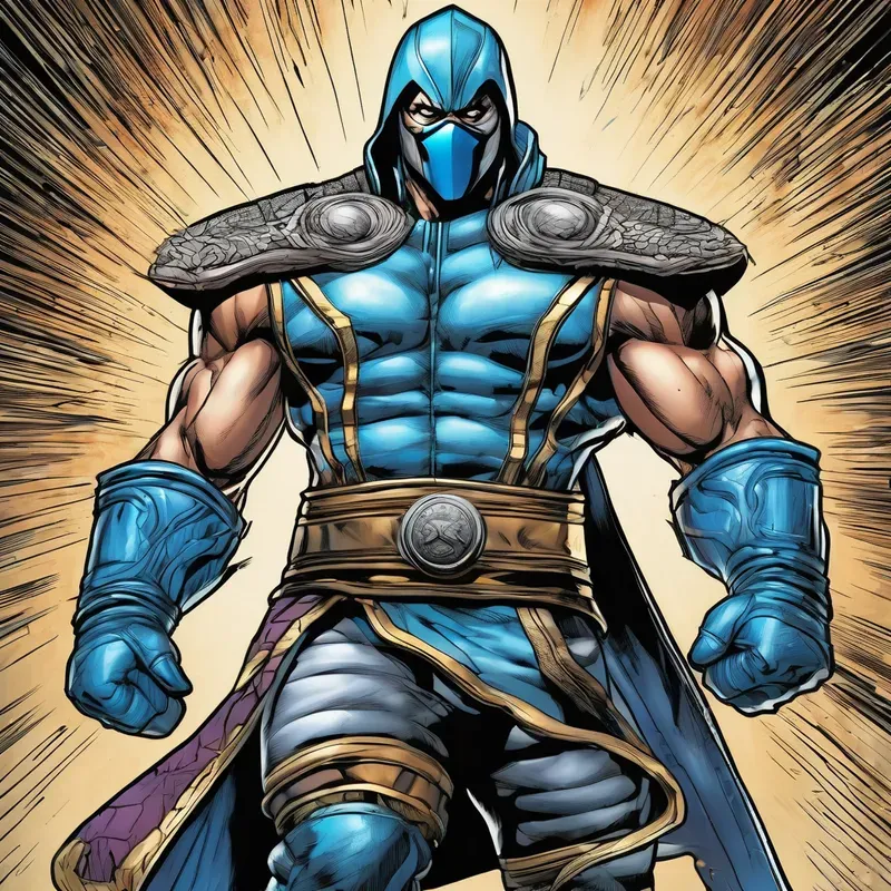 Absurd Superheroes Comic Art