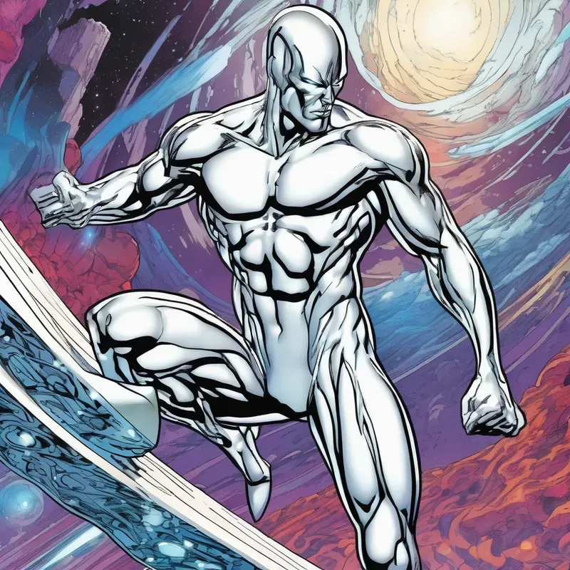 Absurd Superheroes Comic Art
