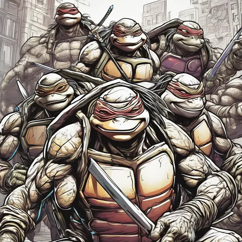 Absurd Superheroes Comic Art