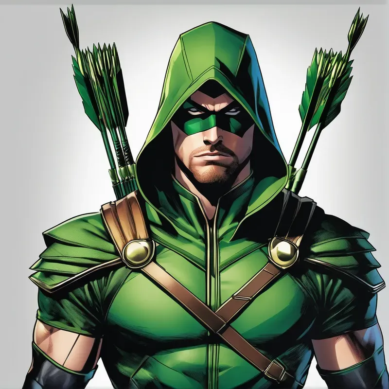 Iconic Manga Style Superheroes