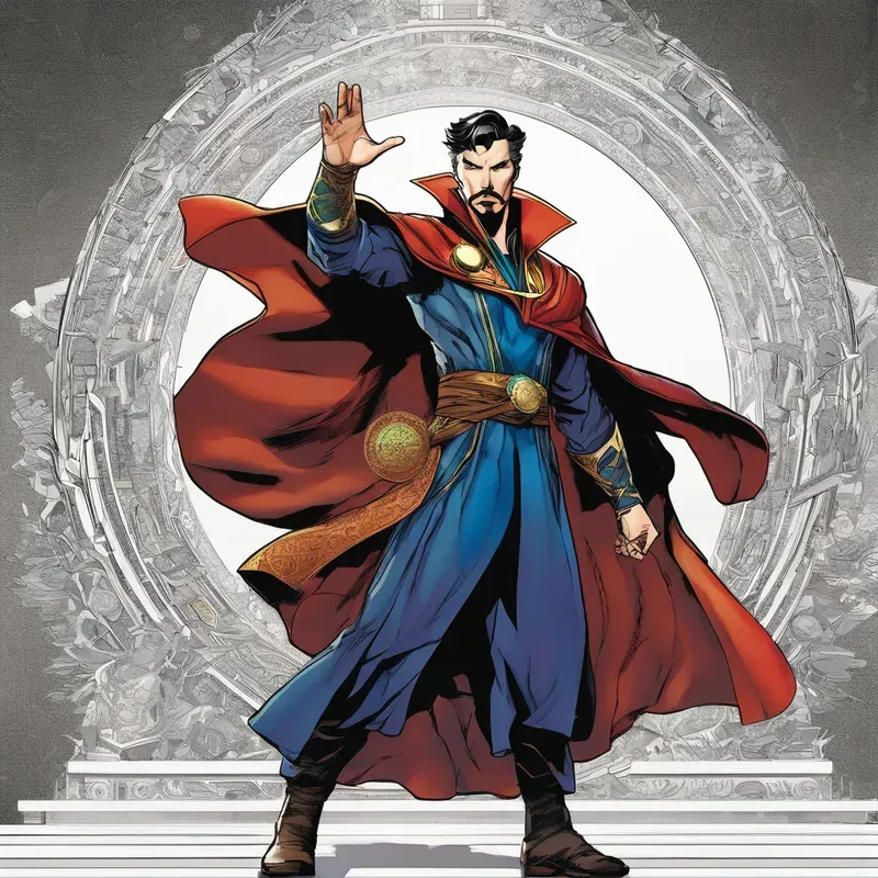 Iconic Manga Style Superheroes