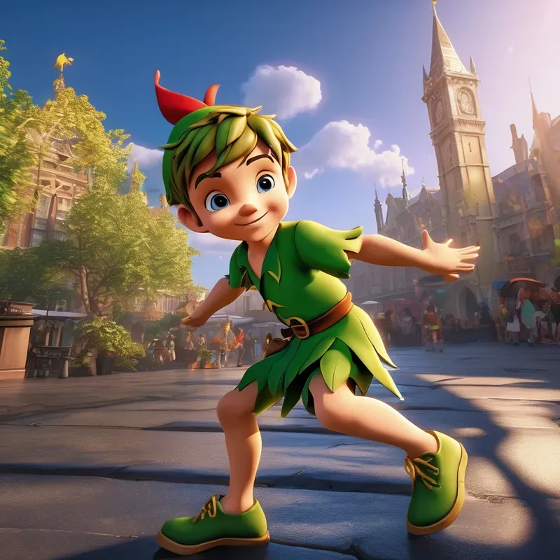 3D Cartoonish 1980s Characters