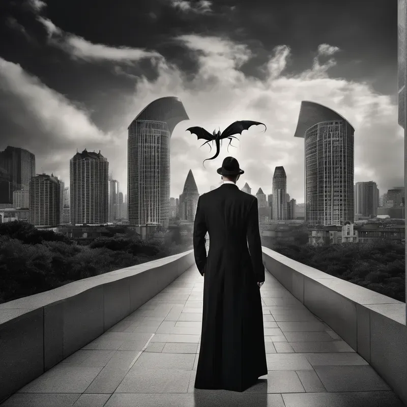 Titles Characters Viewing The Surrealist Urbans