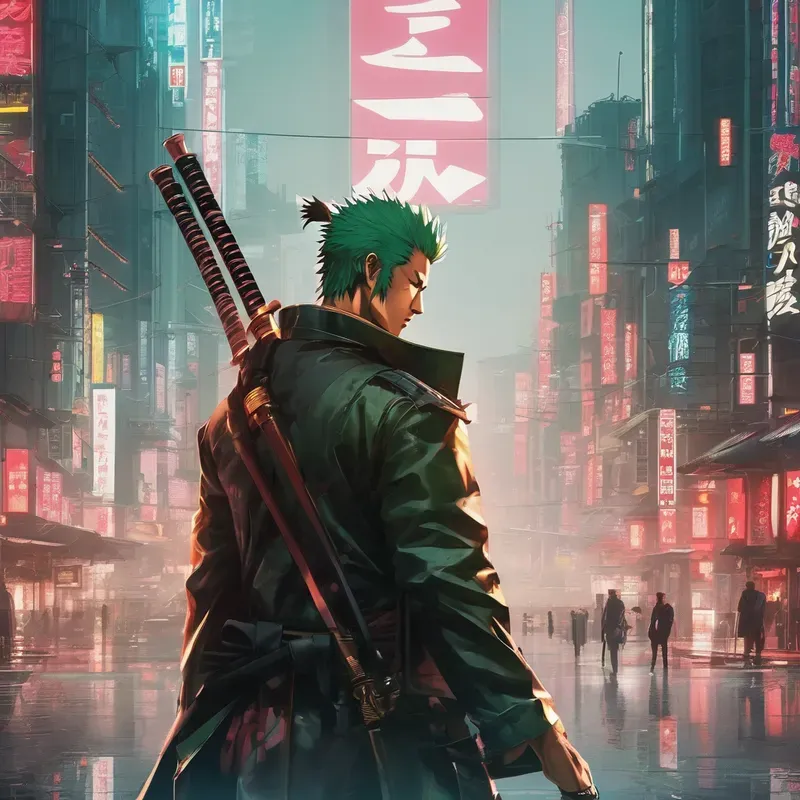 Japan Cyberpunk Characters