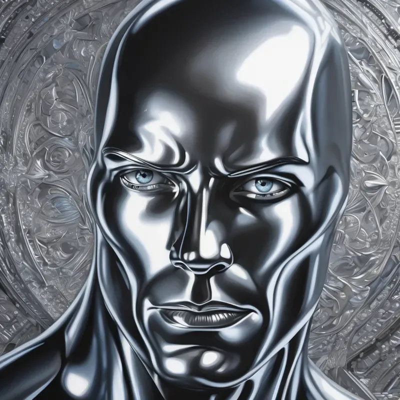 Victorian Futuristic Superheroes Portraits